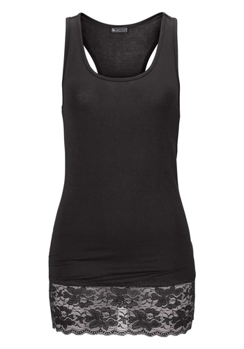 LAURA SCOTT Laura Scott Tanktop schwarz