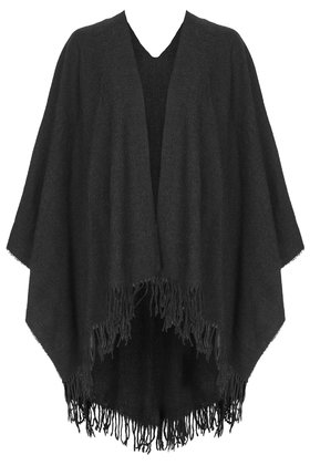 Topshop - Superweiches Cape - Anthrazit