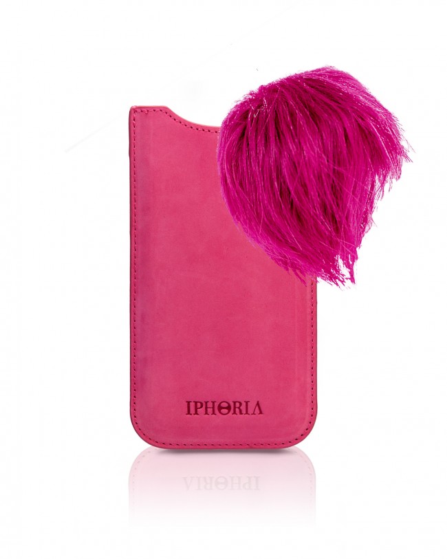 IPHORIA Sleeve iPhone 5/5s Raccoon Fur Pink